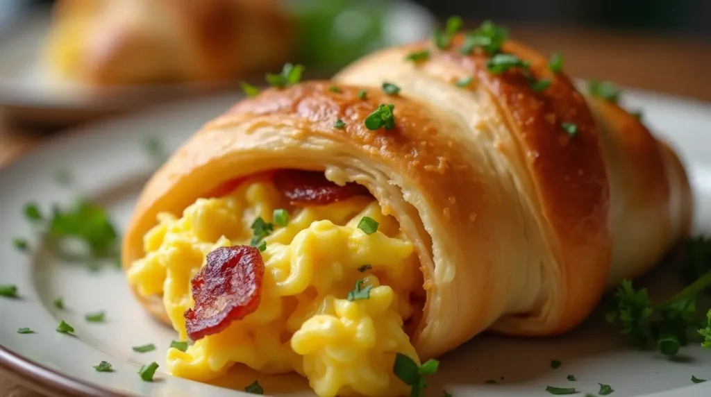 crescent roll breakfast