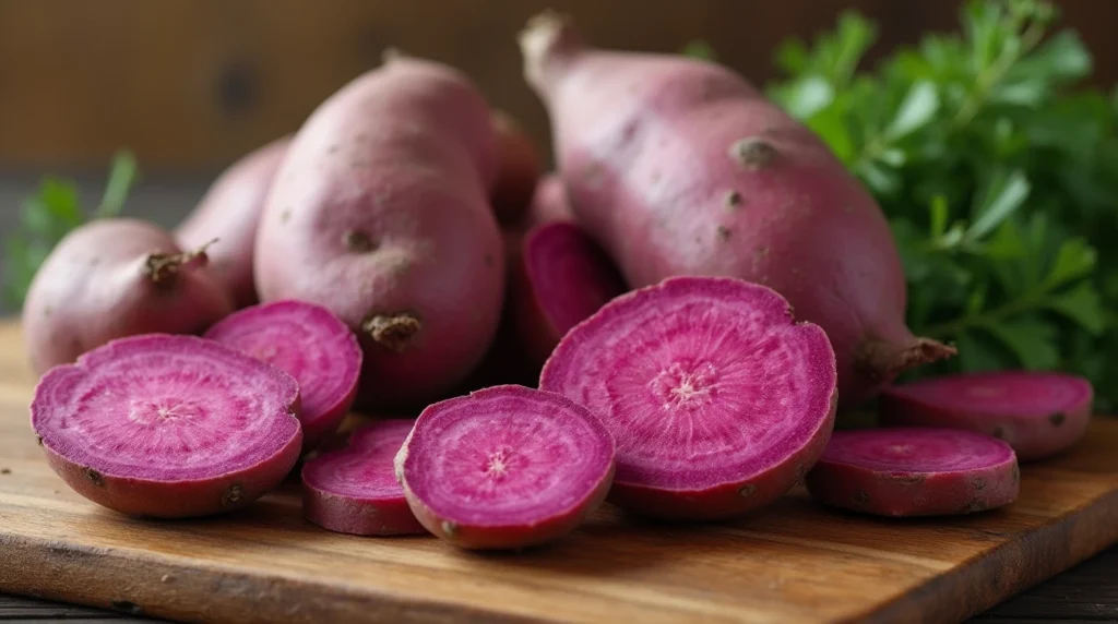 Nutritional benefits of purple sweet potatoes