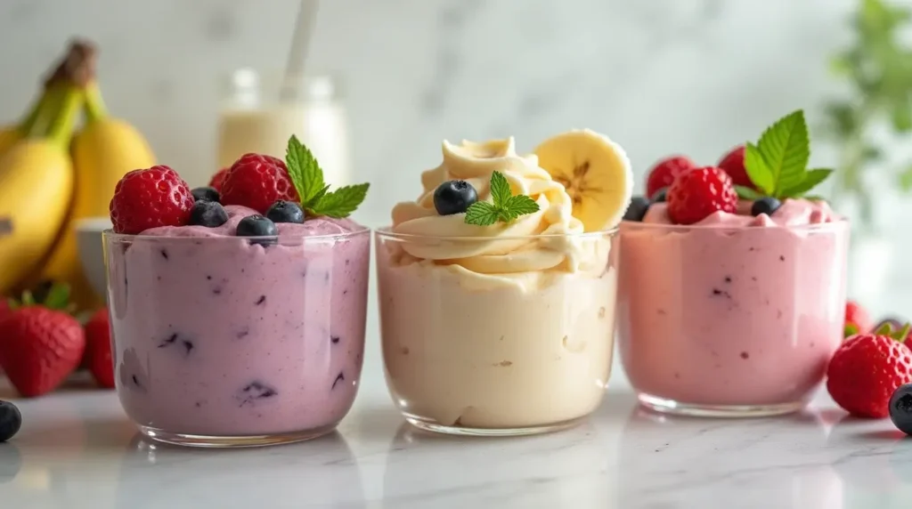 Refreshing and simple 3-ingredient fruit desserts