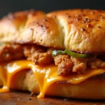 delicious Philly cheese chicken